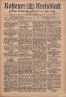 Kostener Kreisblatt: amtliches Ver&ouml;ffentlichungsblatt f&uuml;r den Kreis Kosten 1910.07.14 Jg.45 Nr83