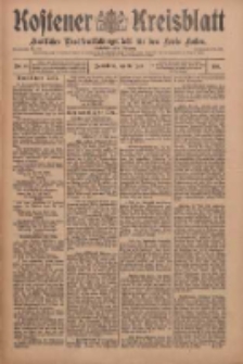 Kostener Kreisblatt: amtliches Ver&ouml;ffentlichungsblatt f&uuml;r den Kreis Kosten 1910.07.16 Jg.45 Nr84