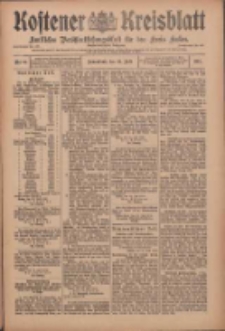 Kostener Kreisblatt: amtliches Veröffentlichungsblatt für den Kreis Kosten 1910.07.23 Jg.45 Nr87
