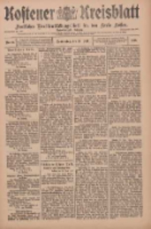 Kostener Kreisblatt: amtliches Ver&ouml;ffentlichungsblatt f&uuml;r den Kreis Kosten 1910.07.28 Jg.45 Nr89
