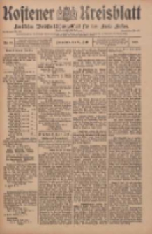 Kostener Kreisblatt: amtliches Ver&ouml;ffentlichungsblatt f&uuml;r den Kreis Kosten 1910.07.30 Jg.45 Nr90