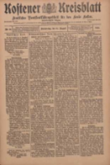 Kostener Kreisblatt: amtliches Veröffentlichungsblatt für den Kreis Kosten 1910.08.11 Jg.45 Nr95