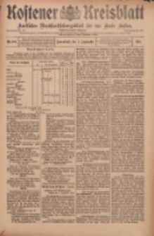 Kostener Kreisblatt: amtliches Veröffentlichungsblatt für den Kreis Kosten 1910.09.03 Jg.45 Nr105