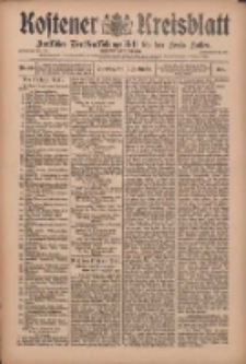 Kostener Kreisblatt: amtliches Veröffentlichungsblatt für den Kreis Kosten 1910.09.06 Jg.45 Nr106