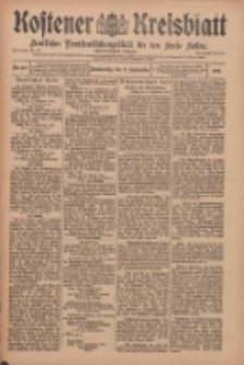 Kostener Kreisblatt: amtliches Veröffentlichungsblatt für den Kreis Kosten 1910.09.08 Jg.45 Nr107
