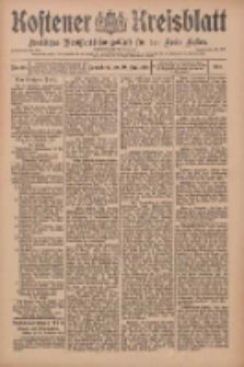 Kostener Kreisblatt: amtliches Veröffentlichungsblatt für den Kreis Kosten 1910.09.10 Jg.45 Nr108