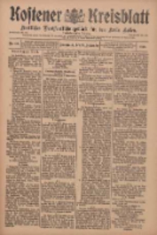 Kostener Kreisblatt: amtliches Veröffentlichungsblatt für den Kreis Kosten 1910.09.29 Jg.45 Nr116