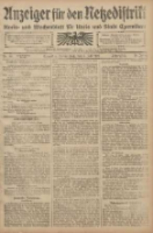 Anzeiger f&uuml;r den Netzedistrikt Kreis- und Wochenblatt f&uuml;r den Kreis und Stadt Czarnikau 1908.07.02 Jg.56 Nr80
