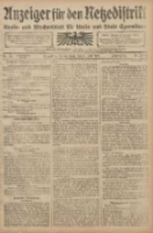 Anzeiger für den Netzedistrikt Kreis- und Wochenblatt für den Kreis und Stadt Czarnikau 1908.07.02 Jg.56 Nr80