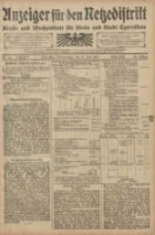 Anzeiger f&uuml;r den Netzedistrikt Kreis- und Wochenblatt f&uuml;r den Kreis und Stadt Czarnikau 1908.07.16 Jg.56 Nr86