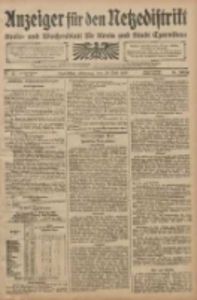 Anzeiger für den Netzedistrikt Kreis- und Wochenblatt für den Kreis und Stadt Czarnikau 1908.07.28 Jg.56 Nr91