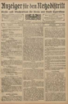 Anzeiger f&uuml;r den Netzedistrikt Kreis- und Wochenblatt f&uuml;r den Kreis und Stadt Czarnikau 1908.08.01 Jg.56 Nr93