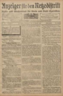 Anzeiger f&uuml;r den Netzedistrikt Kreis- und Wochenblatt f&uuml;r den Kreis und Stadt Czarnikau 1908.08.04 Jg.56 Nr94