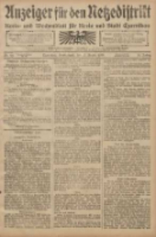 Anzeiger f&uuml;r den Netzedistrikt Kreis- und Wochenblatt f&uuml;r den Kreis und Stadt Czarnikau 1908.08.15 Jg.56 Nr99