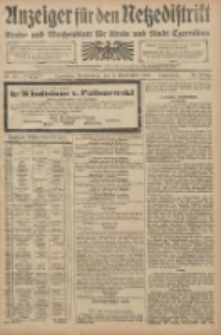 Anzeiger für den Netzedistrikt Kreis- und Wochenblatt für den Kreis und Stadt Czarnikau 1908.09.10 Jg.56 Nr110