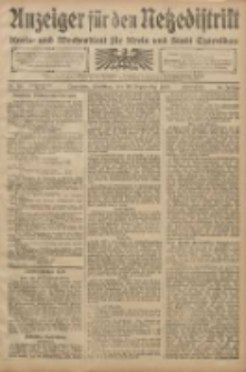 Anzeiger für den Netzedistrikt Kreis- und Wochenblatt für den Kreis und Stadt Czarnikau 1908.09.29 Jg.56 Nr118