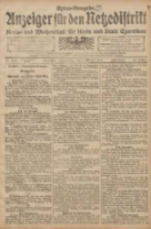 Anzeiger f&uuml;r den Netzedistrikt Kreis- und Wochenblatt f&uuml;r den Kreis und Stadt Czarnikau 1908.10.01 Jg.56 Nr119b