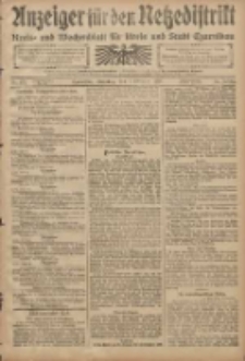 Anzeiger f&uuml;r den Netzedistrikt Kreis- und Wochenblatt f&uuml;r den Kreis und Stadt Czarnikau 1908.10.06 Jg.56 Nr121