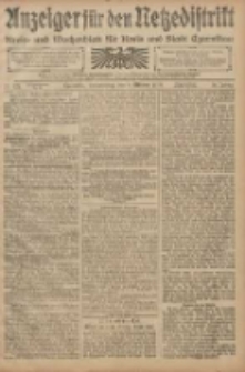 Anzeiger für den Netzedistrikt Kreis- und Wochenblatt für den Kreis und Stadt Czarnikau 1908.10.08 Jg.56 Nr122