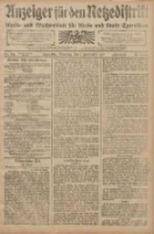 Anzeiger für den Netzedistrikt Kreis- und Wochenblatt für den Kreis und Stadt Czarnikau 1908.09.01 Jg.56 Nr106