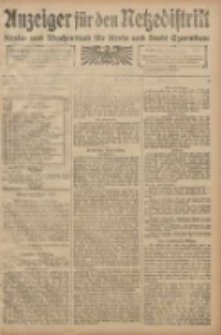 Anzeiger für den Netzedistrikt Kreis- und Wochenblatt für den Kreis und Stadt Czarnikau 1908.11.08 Jg.56 Nr135