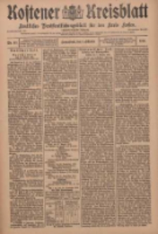 Kostener Kreisblatt: amtliches Veröffentlichungsblatt für den Kreis Kosten 1910.10.01 Jg.45 Nr117