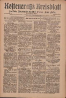 Kostener Kreisblatt: amtliches Ver&ouml;ffentlichungsblatt f&uuml;r den Kreis Kosten 1910.10.06 Jg.45 Nr119
