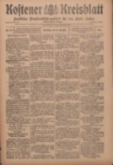 Kostener Kreisblatt: amtliches Veröffentlichungsblatt für den Kreis Kosten 1910.10.18 Jg.45 Nr124