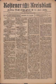 Kostener Kreisblatt: amtliches Veröffentlichungsblatt für den Kreis Kosten 1910.10.22 Jg.45 Nr126