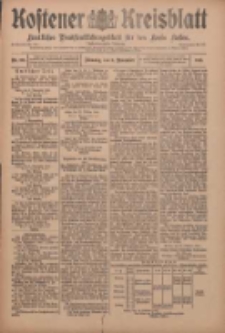 Kostener Kreisblatt: amtliches Veröffentlichungsblatt für den Kreis Kosten 1910.11.08 Jg.45 Nr133