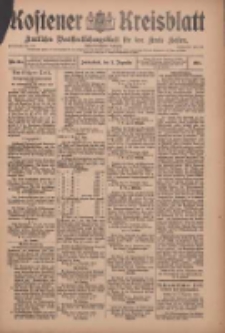 Kostener Kreisblatt: amtliches Ver&ouml;ffentlichungsblatt f&uuml;r den Kreis Kosten 1910.12.03 Jg.45 Nr144