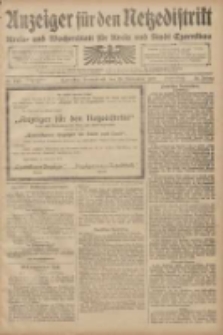 Anzeiger f&uuml;r den Netzedistrikt Kreis- und Wochenblatt f&uuml;r den Kreis und Stadt Czarnikau 1908.11.28 Jg.56 Nr143