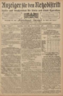 Anzeiger f&uuml;r den Netzedistrikt Kreis- und Wochenblatt f&uuml;r den Kreis und Stadt Czarnikau 1908.12.05 Jg.56 Nr146