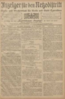 Anzeiger f&uuml;r den Netzedistrikt Kreis- und Wochenblatt f&uuml;r den Kreis und Stadt Czarnikau 1908.12.10 Jg.56 Nr148