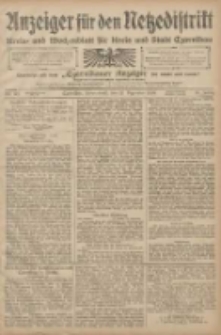 Anzeiger f&uuml;r den Netzedistrikt Kreis- und Wochenblatt f&uuml;r den Kreis und Stadt Czarnikau 1908.12.12 Jg.56 Nr149