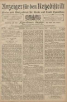 Anzeiger für den Netzedistrikt Kreis- und Wochenblatt für den Kreis und Stadt Czarnikau 1908.12.12 Jg.56 Nr149