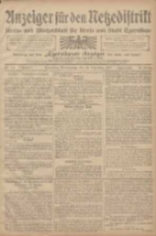 Anzeiger f&uuml;r den Netzedistrikt Kreis- und Wochenblatt f&uuml;r den Kreis und Stadt Czarnikau 1908.12.24 Jg.56 Nr154