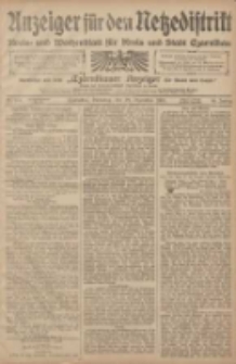 Anzeiger für den Netzedistrikt Kreis- und Wochenblatt für den Kreis und Stadt Czarnikau 1908.12.29 Jg.56 Nr156