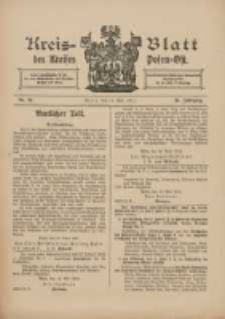 Kreis-Blatt des Kreises Posen-Ost 1913.05.18 Jg.25 Nr20