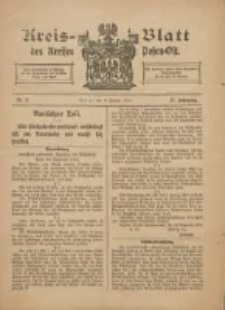 Kreis-Blatt des Kreises Posen-Ost 1915.01.09 Jg.27 Nr2