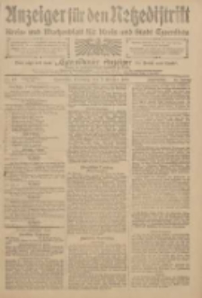 Anzeiger f&uuml;r den Netzedistrikt Kreis- und Wochenblatt f&uuml;r den Kreis und Stadt Czarnikau 1909.02.02 Jg.57 Nr13
