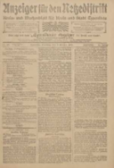 Anzeiger für den Netzedistrikt Kreis- und Wochenblatt für den Kreis und Stadt Czarnikau 1909.02.02 Jg.57 Nr13