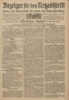 Anzeiger f&uuml;r den Netzedistrikt Kreis- und Wochenblatt f&uuml;r den Kreis und Stadt Czarnikau 1909.02.04 Jg.57 Nr14