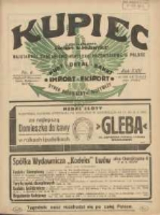 Kupiec: najstarsze czasopismo kupiecko - przemysłowe w Polsce 1928.02.11 R.22 Nr6