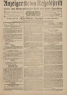 Anzeiger f&uuml;r den Netzedistrikt Kreis- und Wochenblatt f&uuml;r den Kreis und Stadt Czarnikau 1909.03.06 Jg.57 Nr27