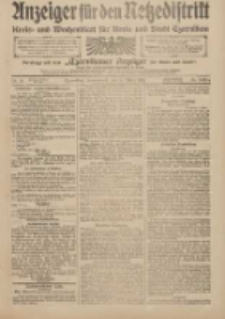 Anzeiger für den Netzedistrikt Kreis- und Wochenblatt für den Kreis und Stadt Czarnikau 1909.03.06 Jg.57 Nr27