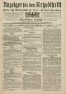 Anzeiger f&uuml;r den Netzedistrikt Kreis- und Wochenblatt f&uuml;r den Kreis und Stadt Czarnikau 1909.03.30 Jg.57 Nr37