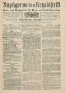 Anzeiger f&uuml;r den Netzedistrikt Kreis- und Wochenblatt f&uuml;r den Kreis und Stadt Czarnikau 1909.04.06 Jg.57 Nr40