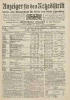 Anzeiger f&uuml;r den Netzedistrikt Kreis- und Wochenblatt f&uuml;r den Kreis und Stadt Czarnikau 1909.04.17 Jg.57 Nr44