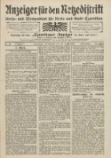 Anzeiger für den Netzedistrikt Kreis- und Wochenblatt für den Kreis und Stadt Czarnikau 1909.04.17 Jg.57 Nr44
